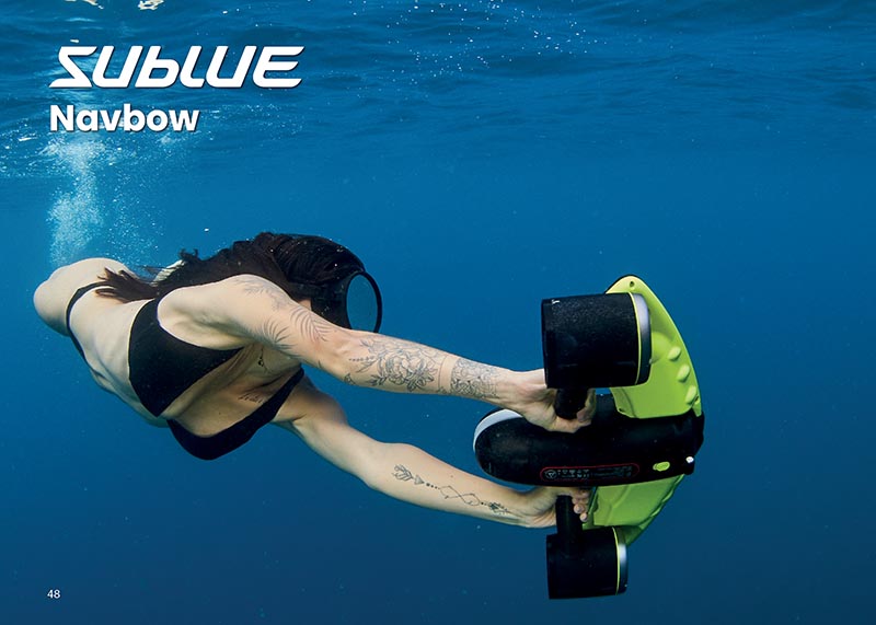 Brochure Sublue - scooters sous-marins